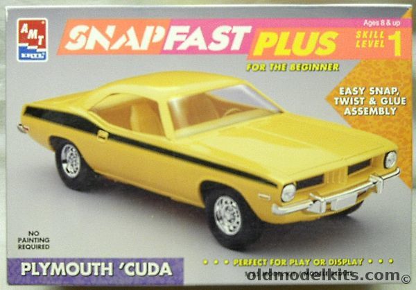 AMT 1/25 1974 Plymouth Barracuda 'Cuda, 6785 plastic model kit